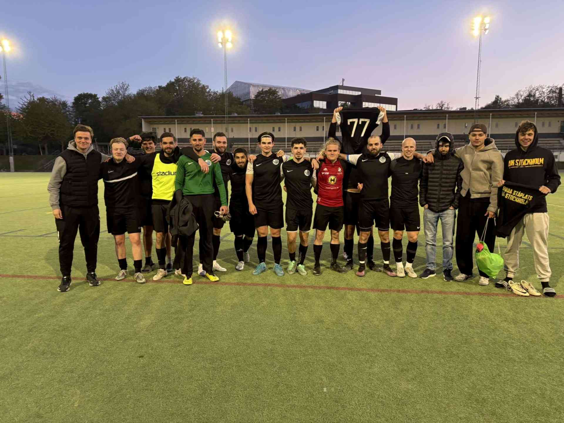 Vinst mot AK Stockholmsatleterna