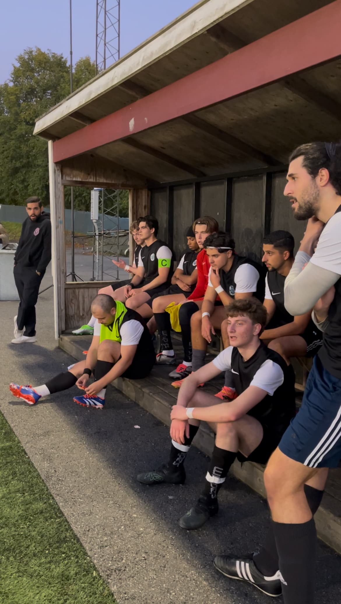 Match against Hagalunds IS